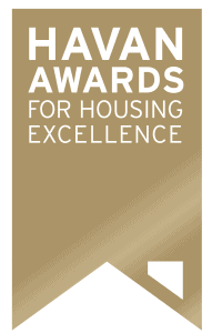 Havan Awards for Housing Excellence banner emphasizing housing achievements and recognition.